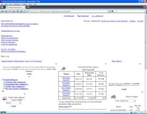 Opera 10 OBIEE Paint RPD on Opera 10