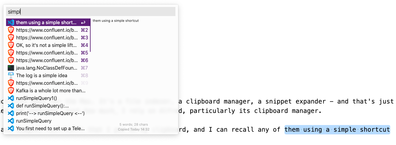 recover clipboard history mac