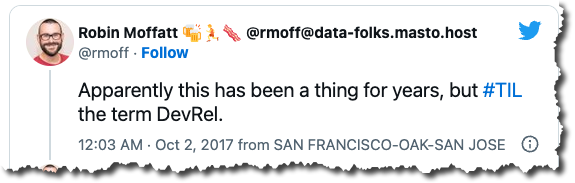 @rmoff on Twitter on 12:03 AM Oct 2